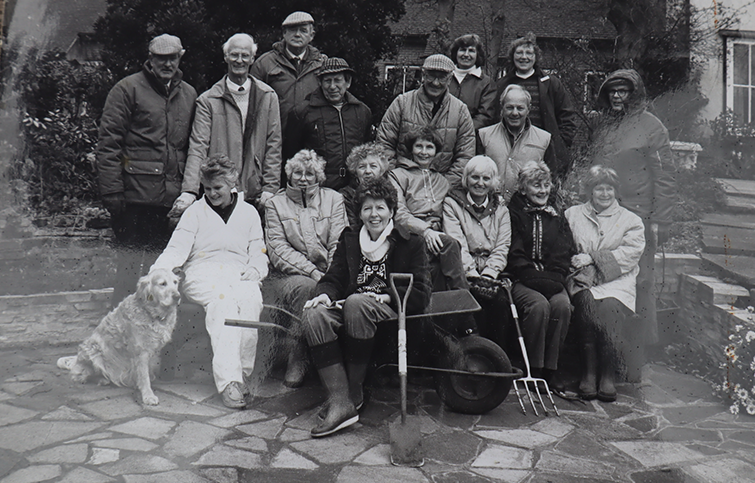 Gardening team c.1989