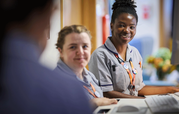 Image: St Helena Hospice nurses