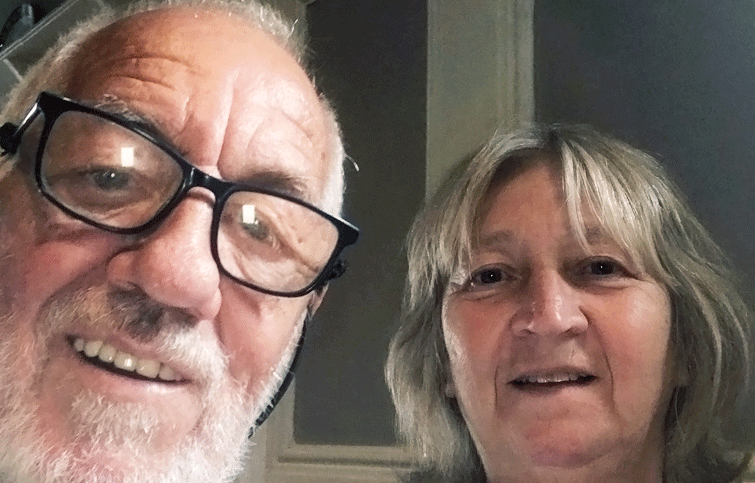 Image: Colin and Terry who are leaving a Gift in Will to St Helena Hospice
