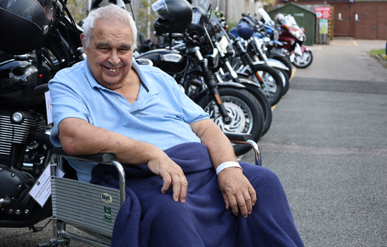 Image: St Helena Hospice Life Stories Arthur Peacock