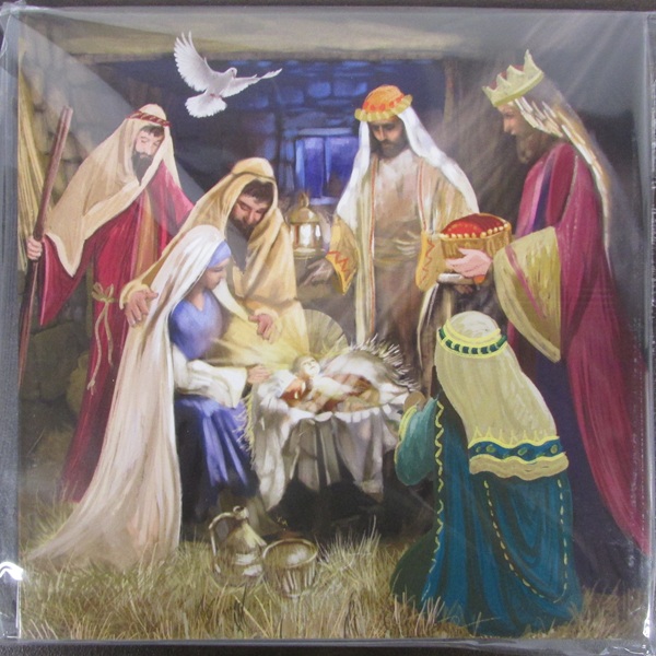 Christmas Cards 10 Pack - Gathered at the Manger
